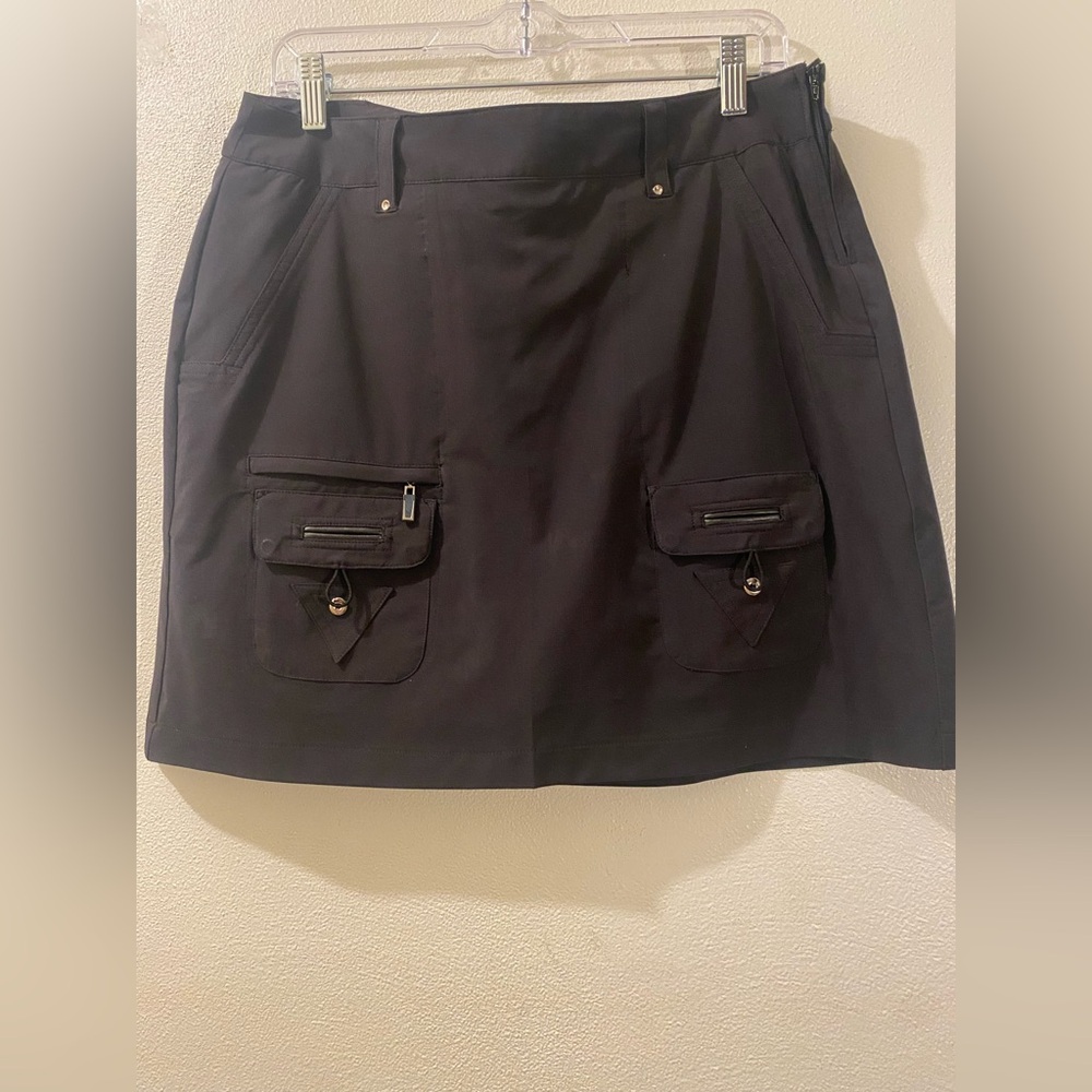 Jamie Sadock Black Golf Skirt size 8